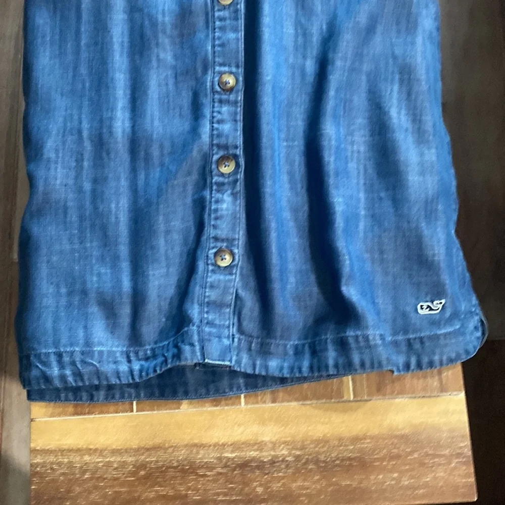 Vineyard vines denim button dress - Picture 2 of 4
